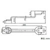SPTL255 ロックナット締付工具スパナ 三桂製作所 62950364
