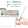 TB-APE2GFBSCR Apple Pencil 第2世代専用 ケース カバー 太軸ウェーブグリップ シリコン 装着充電可能 クリア エレコム 62954134