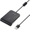 ICカードリーダー 非接触 マイナンバーカード 確定申告 Felica、Mifareカード 対応 直付け ケーブル1m USB エレコム