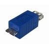 USB3.0変換アダプタ [ microB(オス) - A(メス) ] データ転送/充電対応 タイムリー