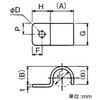 RCS3O38 ケーブルサドル 三桂製作所 62949935