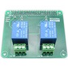 Raspberry Pi 用リレー制御拡張基板 2 回路【組立済】 ビット・トレード・ワン