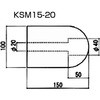 KSM15-20 �^�[�~�i�����o�[(�J�[�X�g�b�p�[)D�^�S�� �M�h���Y 62975036