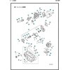 585697403 ゼノア エンジンチェーンソー G2100T 部品 エンジン ゼノア 62976998