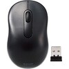 M-DY10DRSKBK ワイヤレスマウス 無線 2.4GHz USB 抗菌 光学式 3ボタン 静音 Sサイズ エレコム 63028325