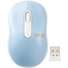 M-DY10DRSKBUL ワイヤレスマウス 無線 2.4GHz USB 抗菌 光学式 3ボタン 静音 Sサイズ エレコム 63028334