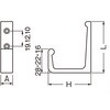 AH35-SV フック(アルミ) TRUSCO 63038159