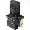 25S-902-1A1B-R セレクタスイッチ パネルカットサイズ:Φ25.5 TRUSCO 63041896