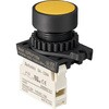 25P-1BM-Y 押しボタンスイッチ パネルカットサイズ:Φ25.5 TRUSCO 63042115