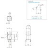 T4035P 基板端子用アクセサリー ヒューズクリップ TRUSCO 63049946