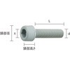 BPVC-CBM3X15 六角穴付ボルト (ポリ塩化ビニル PVC・全ねじ) TRUSCO 63057594