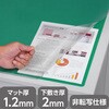 デスクマット マウス対応 斜めカット 下敷き付き モノタロウ