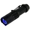 LED UVブラックライト 乾電池式 ZATTA