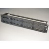 2U48ポート パッチパネル枠(ケーブル固定枠付) 日本製線