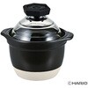 フタがガラスのご飯釜 HARIO