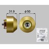 玄関ドア用シリセットWキー1ロックゴールド下 トステム(LIXIL)