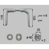 レバーハンドルセット片開き トステム(LIXIL)