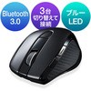 ブルーLEDマウス サンワダイレクト