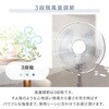 YLR-AG30E(IG) 扇風機 左右首振り 風量3段階 切タイマー リモコン付き YAMAZEN(山善) 14913976