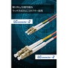 OC-LCLC2M2/3 光ファイバーケーブル LC-LC 2芯 マルチモード OM2 エレコム 63505009