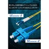 OC-LCSC2S2/2 光ファイバーケーブル LC-SC 2芯 シングルモード OS2 エレコム 63505395