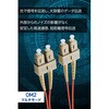 OC-SCSC2M2/1 光ファイバーケーブル SC-SC 2芯 マルチモード OM2 エレコム 63505499