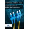 OC-SCSC2S2/10 光ファイバーケーブル SC-SC 2芯 シングルモード OS2 エレコム 63505639