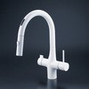 ビルトイン浄水器用シングルシャワー付混合栓(センサー) 電池 KM6091SCEC KVK