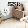 ECT-1320W 電源タップ 延長コード 6個口 2P 雷ガード 個別スイッチ ほこり防止シャッター 木目調デザイン コンセント エレコム 63540366