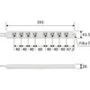 T-H0620TSR 電源タップ 延長コード 8個口 3P 2m 2P×1個口 3P→2P変換アダプタ付 ロング型 手元一括スイッチ マグネット 抜け止め エレコム 63540497
