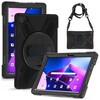 Lenovo Tab M10 Gen3対応 耐衝撃ケース ブラック エムディーエス