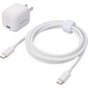 MPA-ACCP8130WH Type-C 充電器 PD PPS 30W 1ポート Type-Cケーブル付属 【MacBook Air iPhone iPad Android その他機器対応】 エレコム 63573870