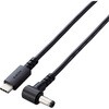 充電ケーブル 2m PD 60W USB Type-C to DC丸型プラグ(5.5mm/2.5mm) 【東芝 富士通 NEC パソコン 各種対応】 エレコム