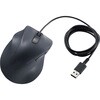 M-XGL31UBSKBK 有線マウス 静音 5ボタン 左手専用 抗菌 EX-G エレコム 63574125