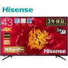 43F68E 43�^ 4K�t���e���r Hisense(�n�C�Z���X) 63645147