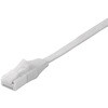 Cat6 ツメの折れないLANケーブル フラット ストレート 10m ホワイト BUFFALO(バッファロー)