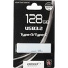 HDUF134C128G3C キャップ式USB HIDISC 63741537