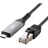 LANϊP[u CAT6 RJ-45/USB TypeC