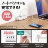 ACA-PD106W AC充電器 USB PD対応 PD65W サンワサプライ 63899030