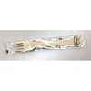 カトラリー 木製フォーク 単袋入 透明 中央化学