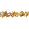 メタリックポインセチアクリスマスガーランド 大 180cm 28-106-3シリーズ アズワン
