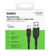 CAB021FQ1MBK BoostCharge USB-A to USB-C P[u 15W 1M ubN BELKIN(xL) 63938711