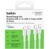CAB025FQ1MWH2PK BoostCharge Pro USB-C to USB-C ґgP[u 240W 1M zCg 2{Zbg BELKIN(xL) 63939079