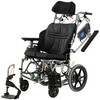 ティルト介助式車椅子 座王X ドラム式介助ブレーキ・タックルブレーキ付き 日進医療器(車イス)
