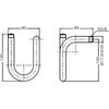 304 MU 10A メートルパイプU型 ステンレス製ねじ込み式継手 イノック 63963026
