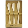 COPPER the cutlery アイスクリームスプーン×2本&バターナイフ×1 3pcセット CIB-3シリーズ アヅマ