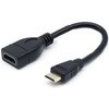 miniHDMIオス-HDMIメス変換ケーブル15cm JTT