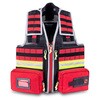 メディカル専用ベスト E-VEST'S red EB02.050シリーズ エリートバッグ社