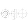 配管穴用キャップΦ65用軟質塩ビ2コ入 Panasonic(パナソニック)