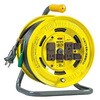 AC125V/15A/30m コードリール 漏電遮断器/アース付 エスコ